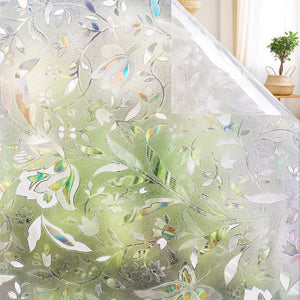 HorizonLux™ Floral Pattern Privacy Film